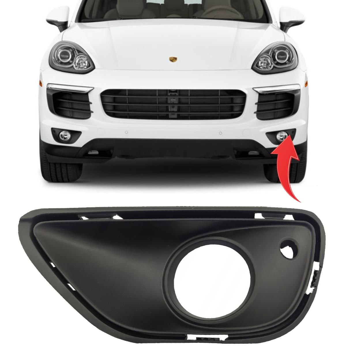 Porsche Cayenne Sol Sis Kapağı 2015-2018 GKL Marka 95850582300