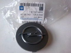 Opel Astra H 111 Yıl Jant Göbek Arması Füme Renk Gm Orjinal 13214658