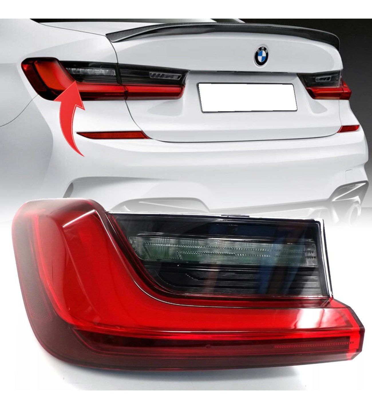 Bmw 3 Serisi G20 Sol Dış Stop 2019-2022 GKL Marka 63217420449