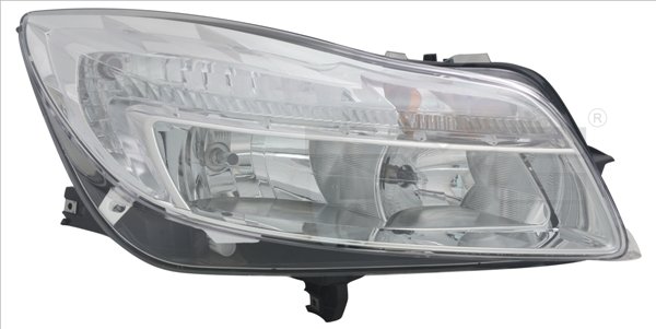 Opel İnsignia Sol Far Düz Halojen Hella Marka 1216687