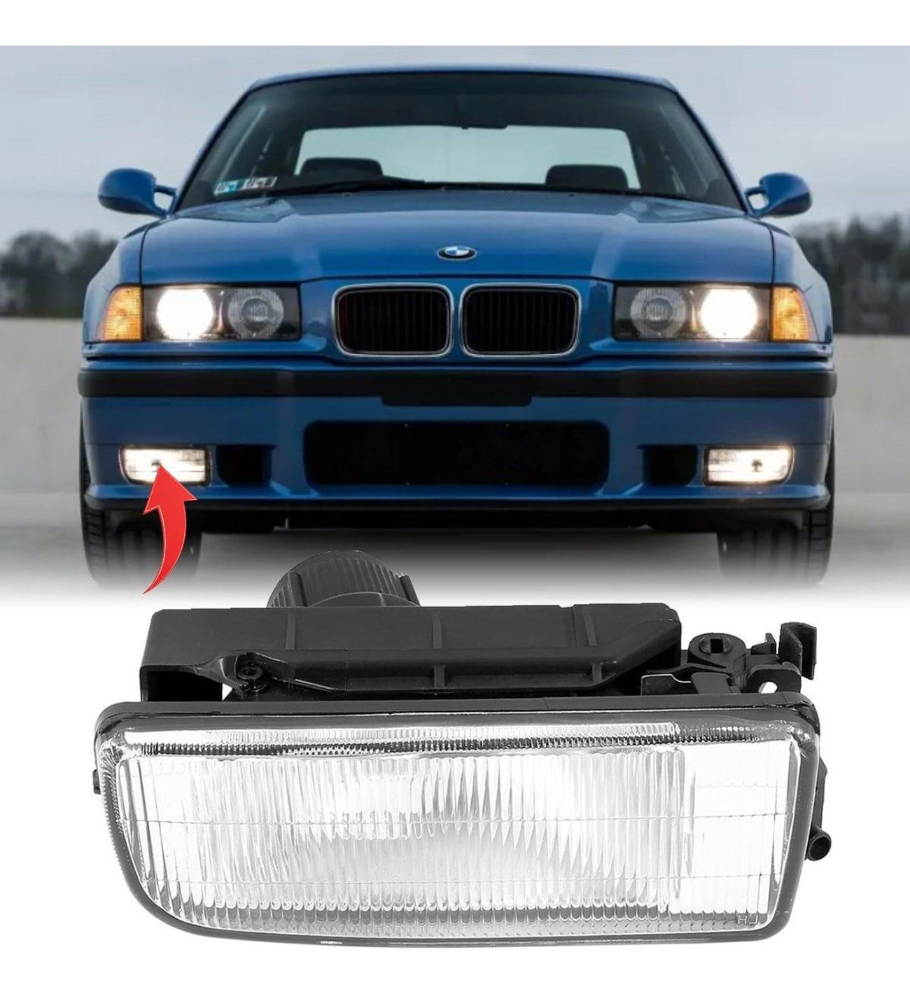 Bmw E36 Sağ Sis Farı 1991-1998 GKL Marka 63178357390