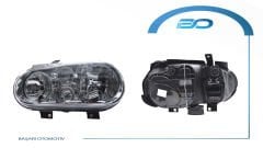 Volkswagen Golf 4 ( 1J1 ) Sol Far Sissiz WİSCO Marka 1998 / 2004 Model Yılları 1J1941017F