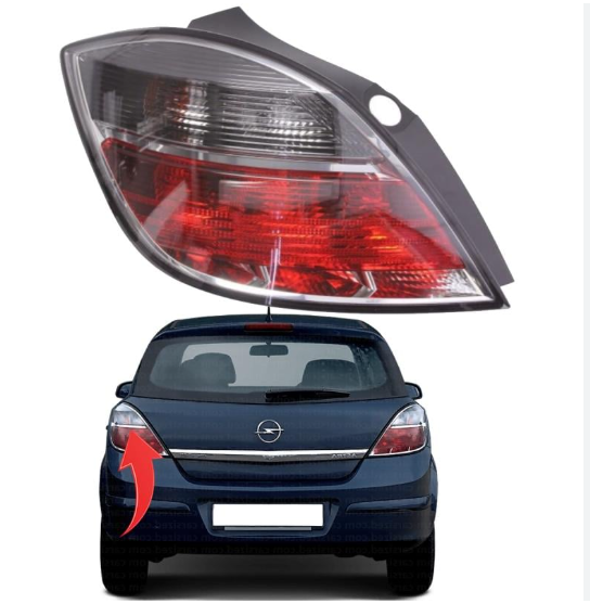 Opel Astra H Sol Stop Füme Renkli TYC Marka 1222355
