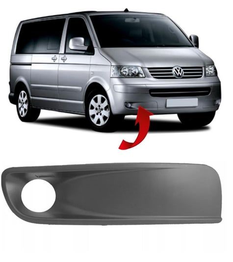 Volkswagen Carevella T5 Sağ Sis Kapagı Sisli 2005-2009 GKL Marka 7H5807490