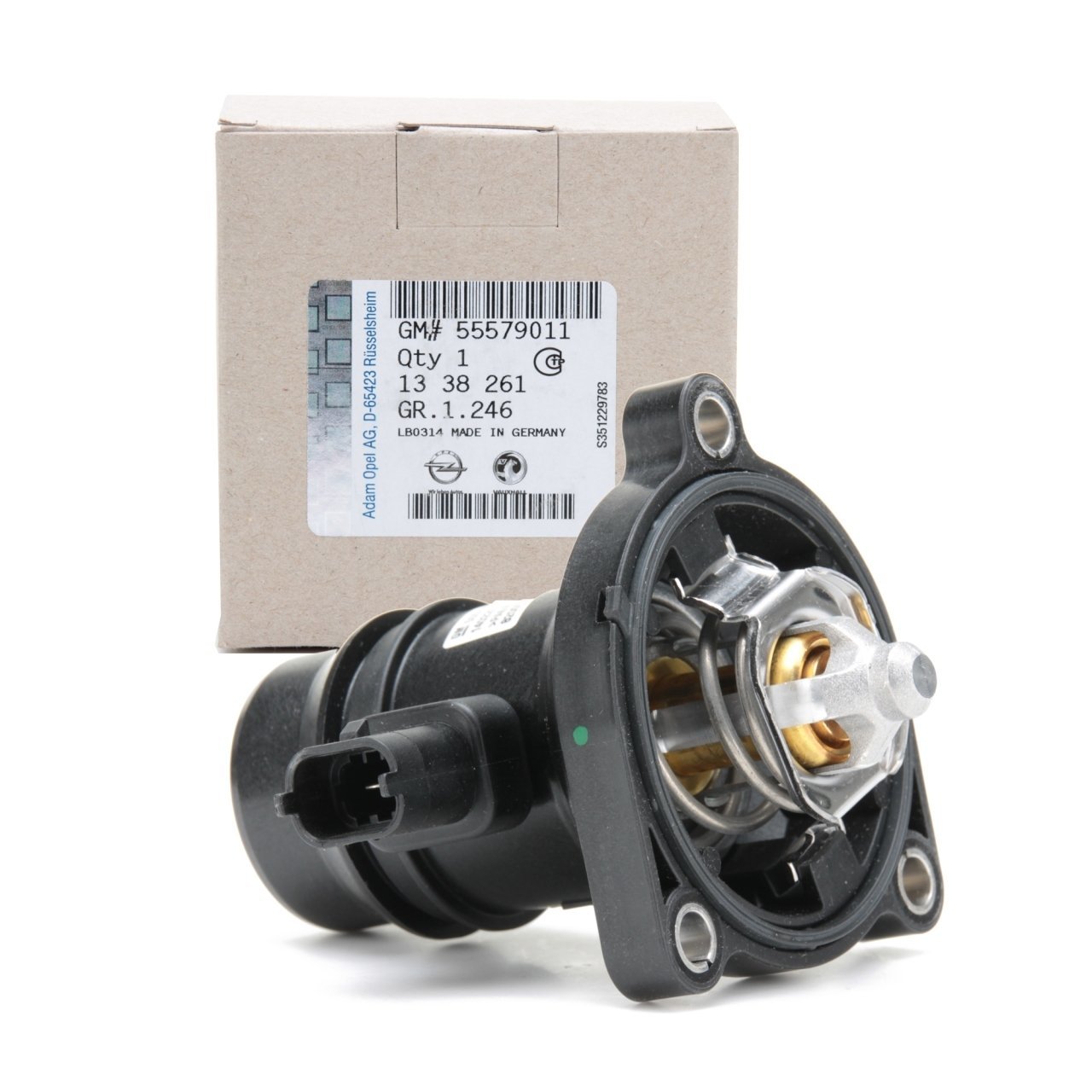 Opel Corsa D 1.2 1.4 A12XER/ A14XER Termostat Gövdesi Gm  1338379-55593033