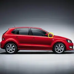 Volkswagen Polo Sağ Dikiz Ayna Ön Üçgen Plastik 2010 - 2017 Model Wisco Marka 6R0853274A