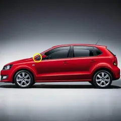 Volkswagen Polo Sol Dikiz Ayna Ön Üçgen Plastik 2010 - 2017 Model Wisco Marka 6R0853273A