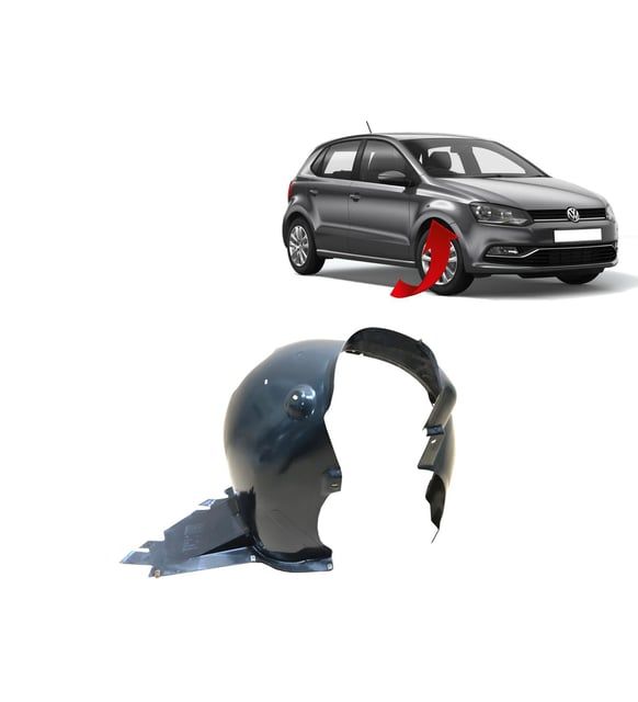 Volkswagen  Polo Çamurluk Davlumbazı Sağ 1.Kalite 2009-2017 Taiwan Marka 6R0809958F.