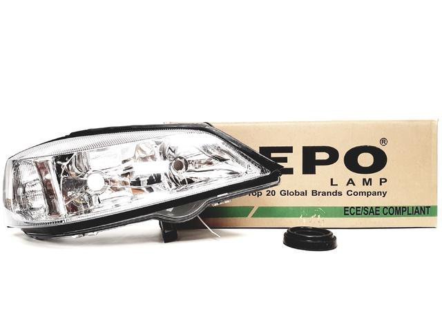 Opel Astra G Ön Sağ Far Beyaz Zeminli Depo Marka 1216156