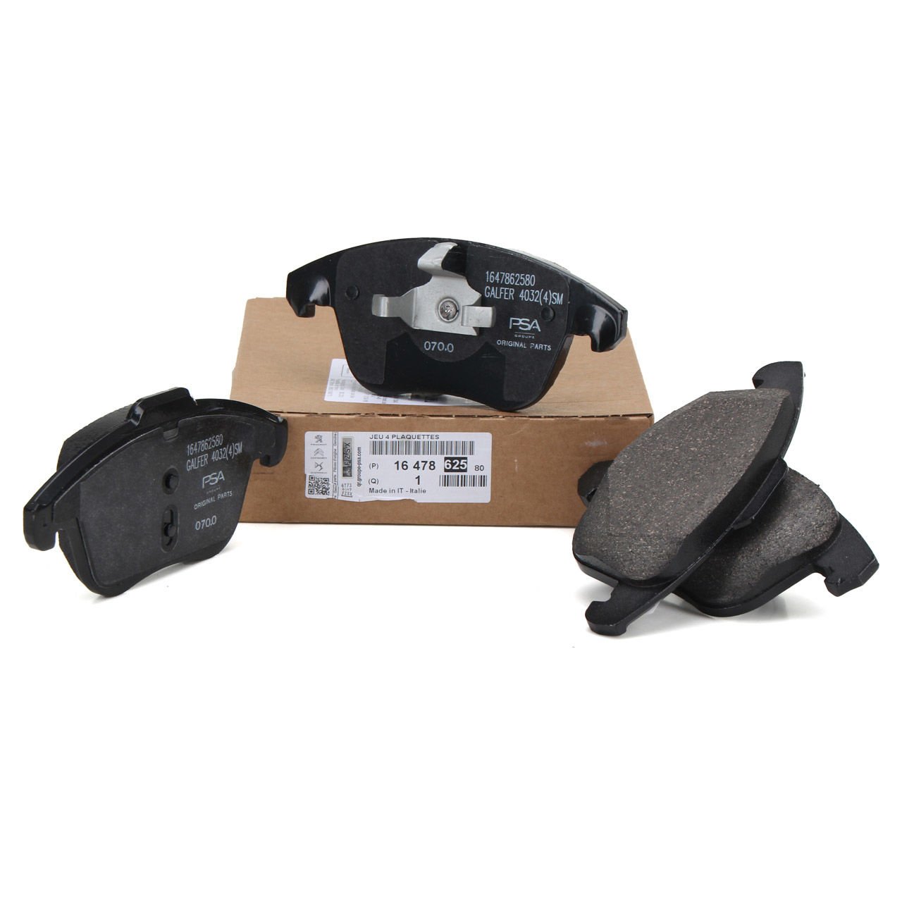 Cıtroen Ds5 1.6 Hdı Ön Fren Balata Takımı Orjinal Psa Marka 1647874080