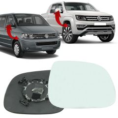 Volkswagen Amarok Sağ Ayna Camı Isıtmalı 2012-2015 İthal Marka 7E1857522J