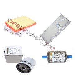 Opel Astra F 1.4 1.6 2.0 Periyodik Bakım Seti