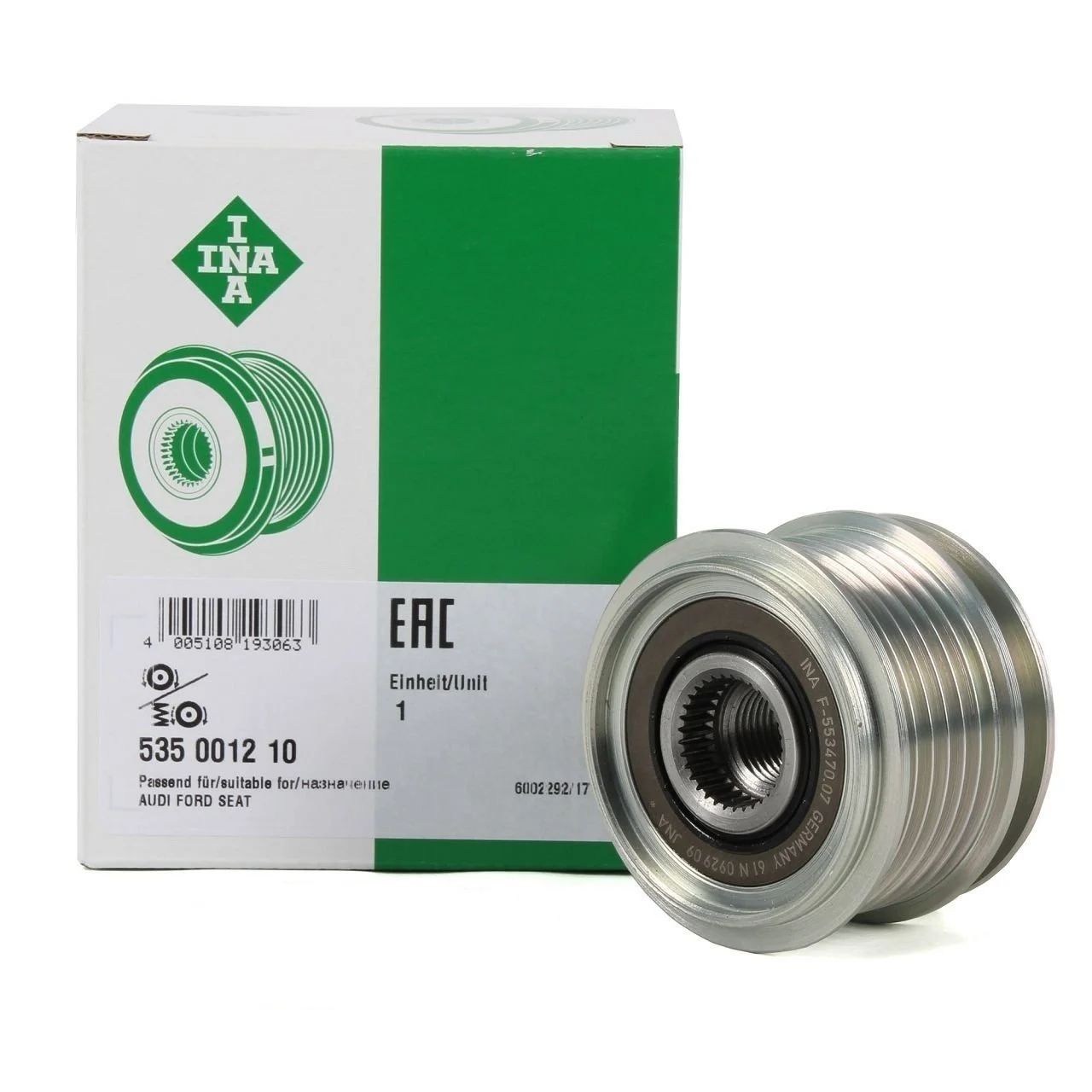 Volkswagen Golf 6 1.6 TDI Şarj Dinamo Kasnağı İna Marka 535001210