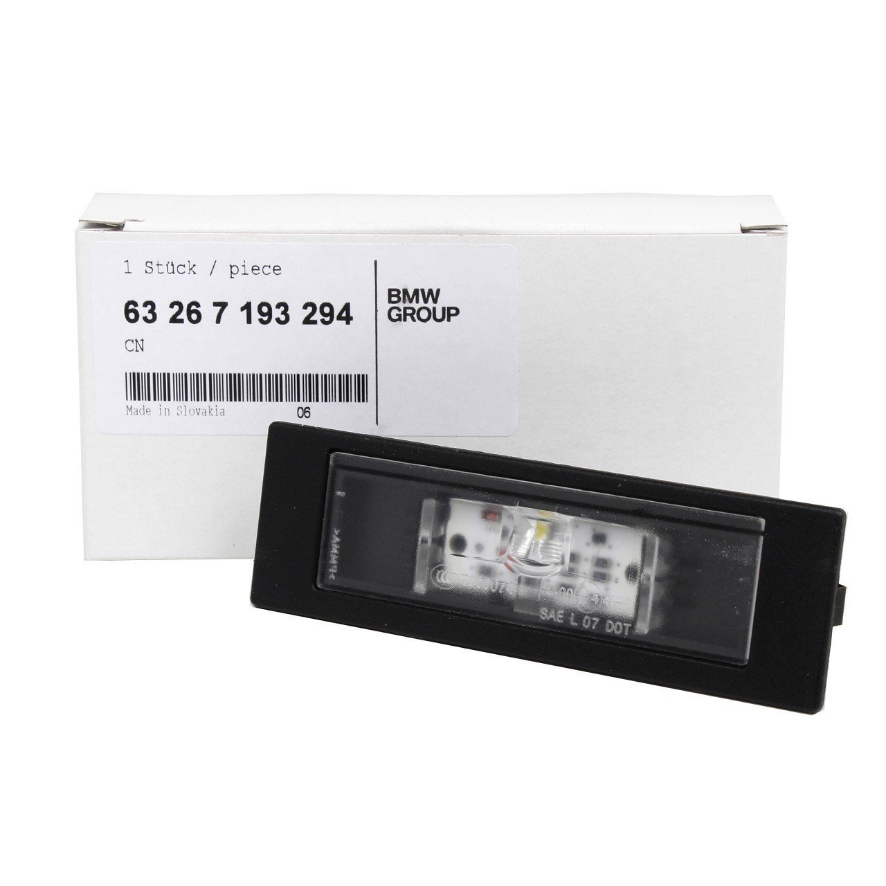 BMW 3 Serisi F30 Arka Plaka Lambası Ledli Orijinal Ürün 63267193293
