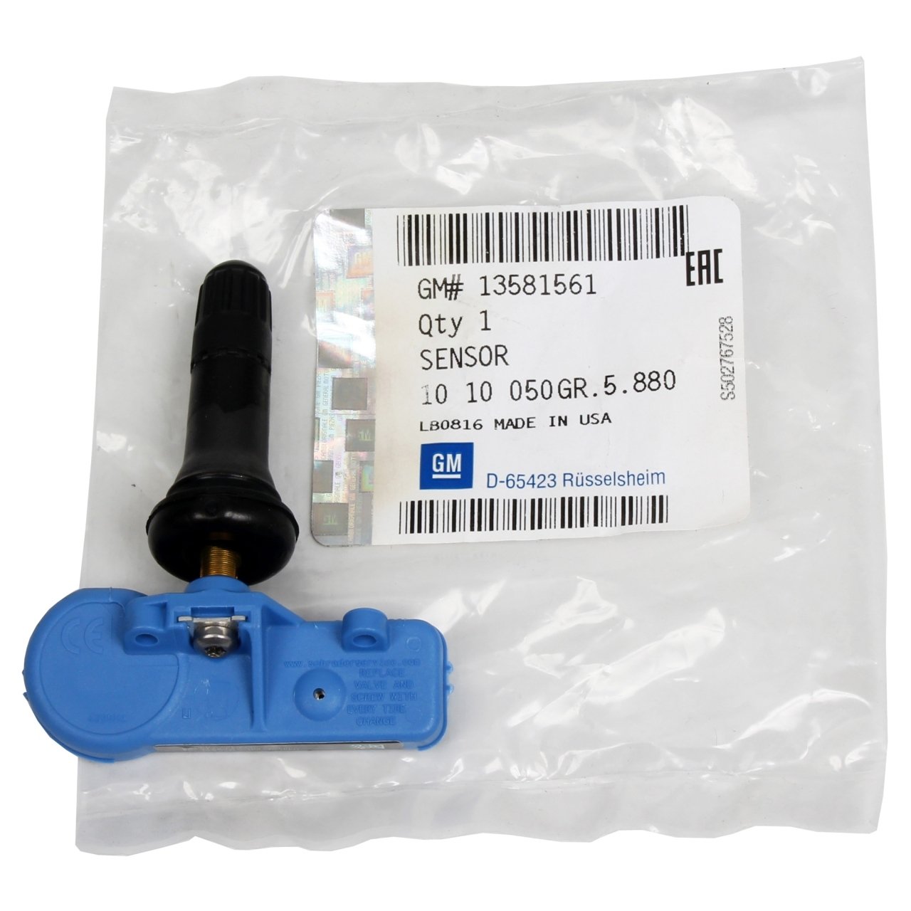 Opel Mokka Lastik Basınç Sensörü Gm Orjinal 1010050-13581561