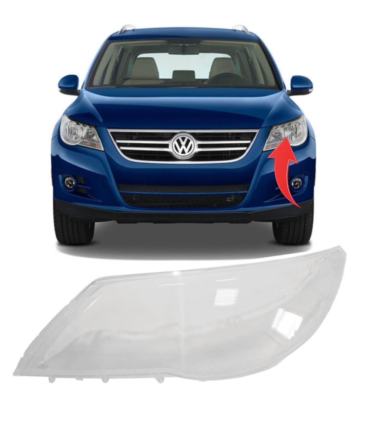 Volkswagen Tiguan Far Camı Sol 2008-2012 Wisco Marka 5N1941031AB