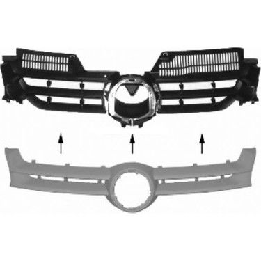 Vw Golf 5 Ön Panjur 2004-2009 Wisco  Marka 1K0853651A