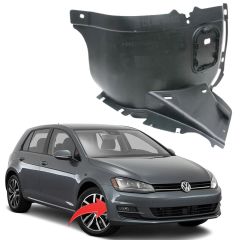 Volkswagen Golf 7 Sağ Ön Çamurluk Davlumbaz Küçük 1.Kalite 2013-2019 İthal Marka 5G0805912F