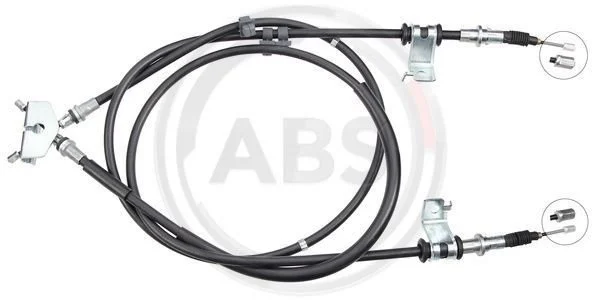 Ford Fiesta 2008-2012 Arka El Fren Teli Orta Takım (Sağ-Sol) Cavo Marka 4602751 - 8V512A603AP