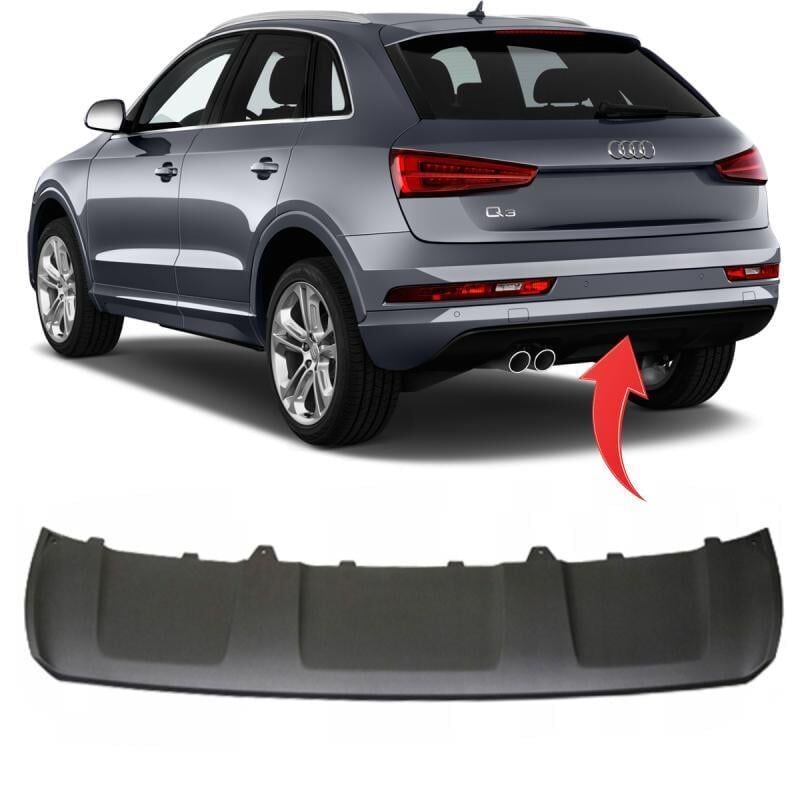 Audi Q3 Arka Tampon Spoyleri 2012 Model Ve Sonrası Wisco Marka 8U0807733B