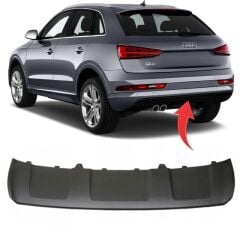 Audi Q3 Arka Tampon Spoyleri 2012 Model Ve Sonrası Wisco Marka 8U0807733B