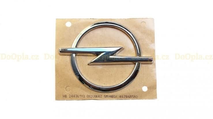 Opel Astra G Sedan Arka Bağaj Arması İthal Ürün 177774