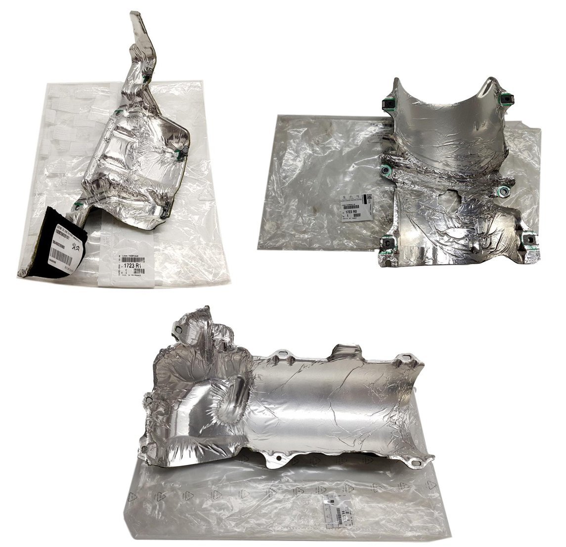 Cıtroen C1 1.4 Hdı Turbo Isı Kalkan Seti Orjinal Psa Marka 1723-r1-1723-r0-1723-y4