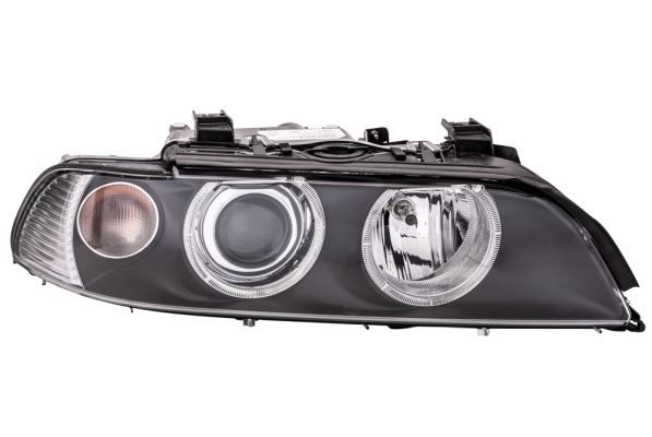 Bmw 5 Serisi E39 Kasa Sağ Ön Far Xenon Halkalı Hella Marka 1EL008052581