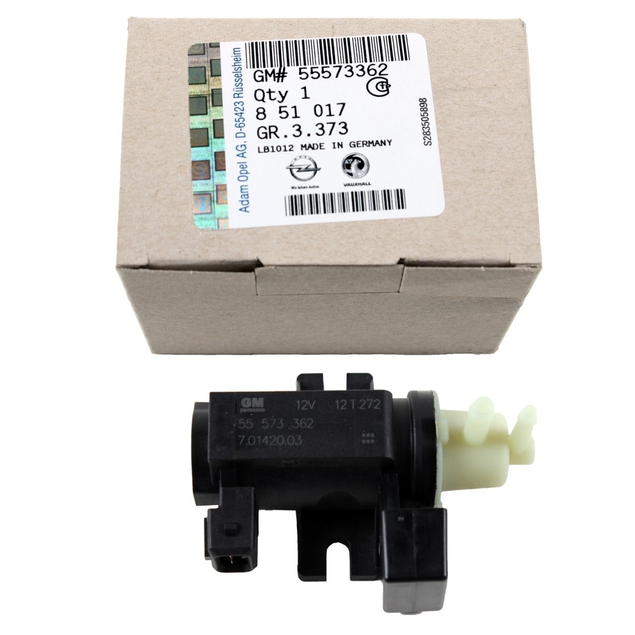 Opel İnsignia 2.0 Dizel Turbo Selenoid Valfi Gm Orjinal 851017-55573362