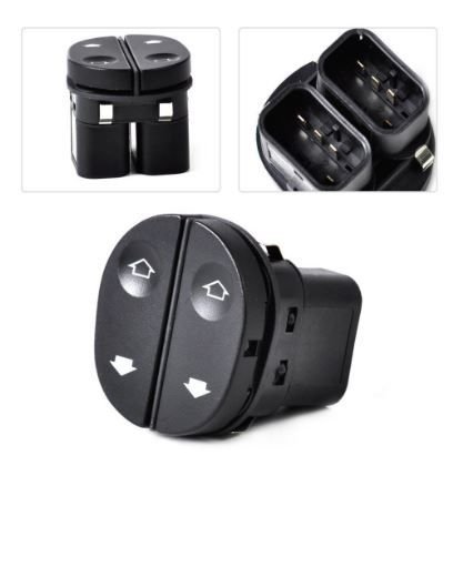 Ford Fusion 2003-2013 Ön Sol Cam Açma Düğmesi Çiftli BSG Marka 96FG14529BC - 1007910
