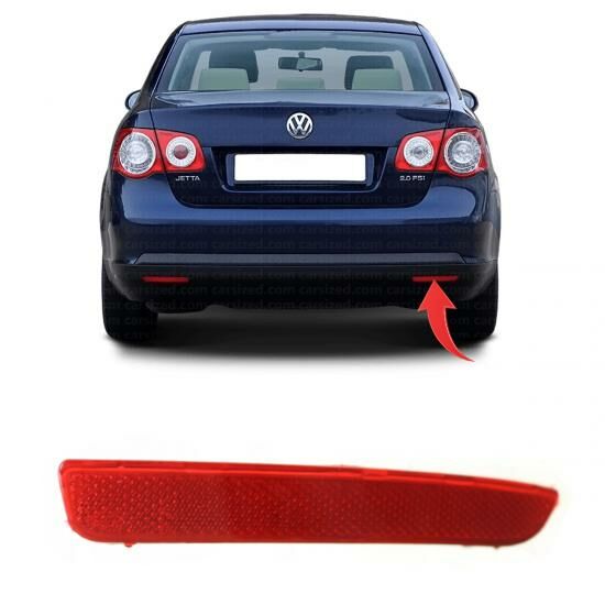 Volkswagen Jetta Arka Sağ Tampon Reflektörü 2006  / 2010 Model İthal 1K5945106