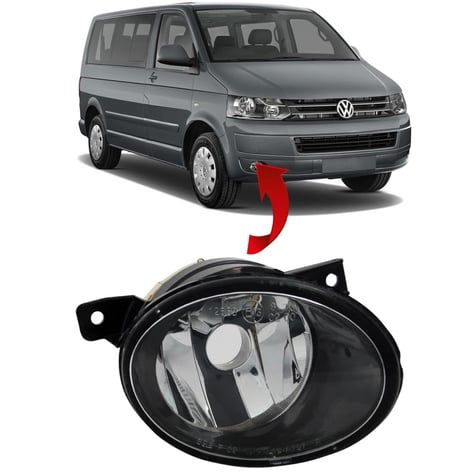 Volkswagen Transporter T6 Sağ Sis Farı Ampüllü Duylu 2011-2015 GKL Marka 7E0941700A