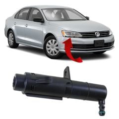 Volkswagen Jetta Sağ Far Yıkama Robotu 2015-2018 GKL Marka 5C6955104A