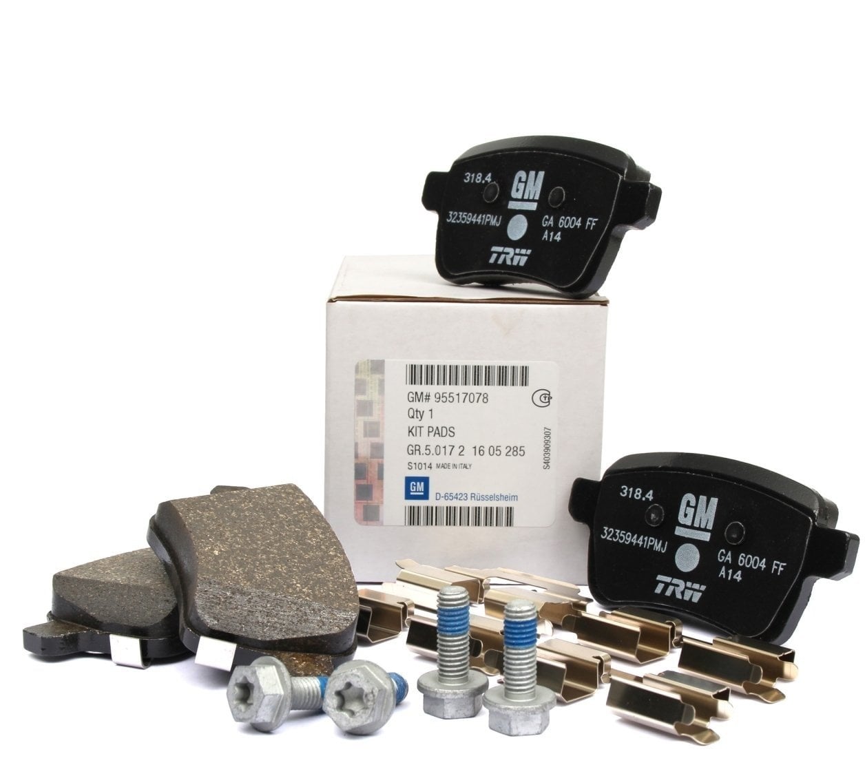 Opel Corsa E Arka Fren Balatası 15 İnç Orjinal Gm Marka 95517078