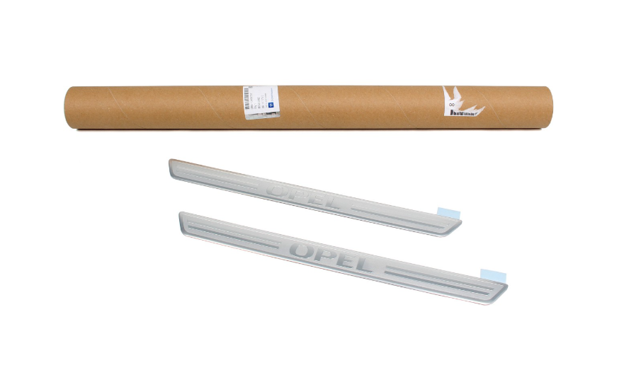 Opel Crossland X Kapı Eşik Krom Takımı Gm Orjinal 13466724