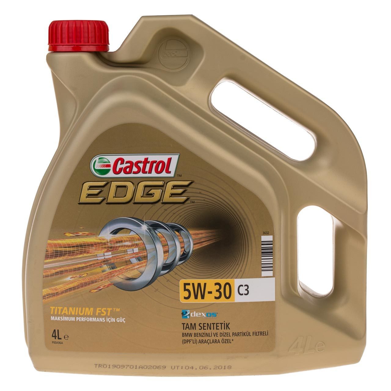 Castrol 5W30 EDGE C3 Motor Yağı 4 Litre