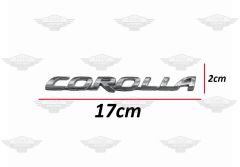 Toyota Corolla Arka Yazı İtaqi Marka 2002 / 2021 Model Yılları Arası 75442-12A11