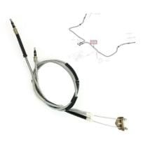 Ford Fiesta 2002-2008 Orta El Fren Teli 2 Parça Cavo Marka 4602613 - 6N112A603AB