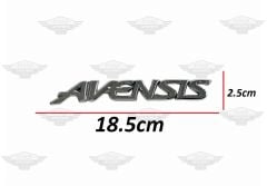Toyota Avensis Arka Yazı İtaqi Marka 2003 / 2017 Model Yılları Arası 75445-05080/75445-05130