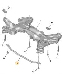 Opel Crossland X Ön Viraj Demiri Orjinal 5081.k2