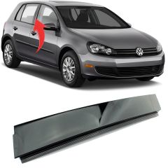 Volkswagen Golf 6 Sağ Ön Kapı Direk Kaplaması 2009 / 2013 Model Gkl Marka 5K4837902A