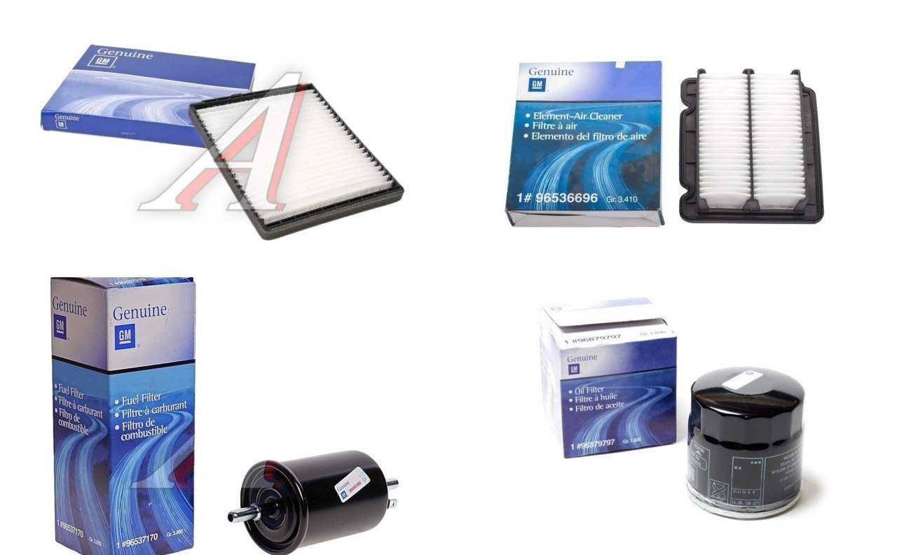 Chevrolet Aveo 1.2 / 1.4 Benzinli Bakım Seti Gm Orjinal