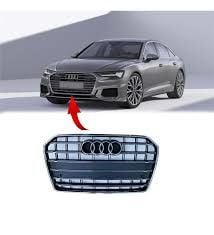 Audi A6 Ön Panjur Kromlu Parlak Siyah 2015-2018 GKL Marka 4G0853651AE