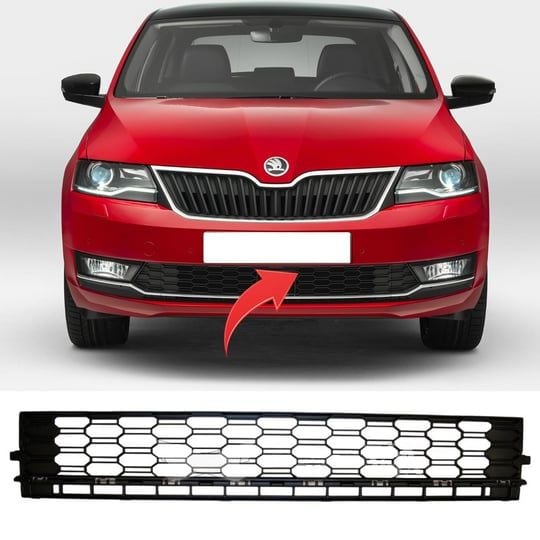 Skoda Rapid Ön Panjur Kromlu 2013-2023 GKL Marka 5JA853651