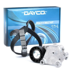 Ford Fiesta 2007 - 2010 1.4 Dizel Euro4 V kayış Gergi Kütüğü Seti Dayco Marka KPV092 - AV6Q6A228AB