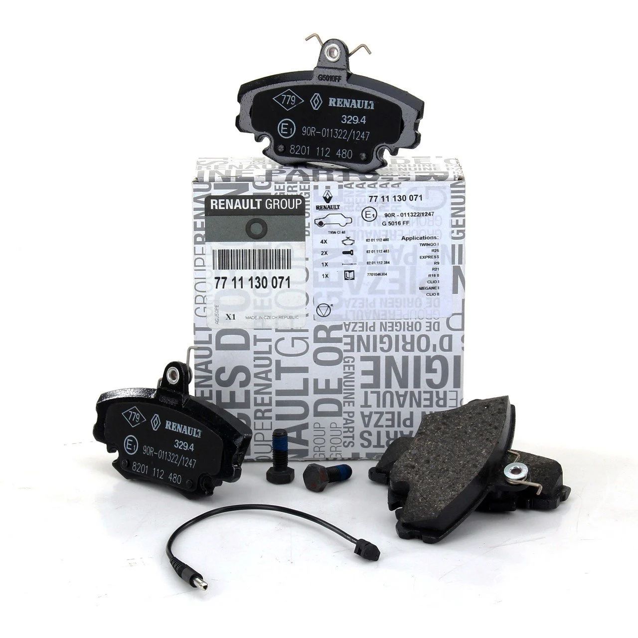 Renault Symbol 2006 - 2008 Ön Fren Balata Takımı Mais Marka 7711130071