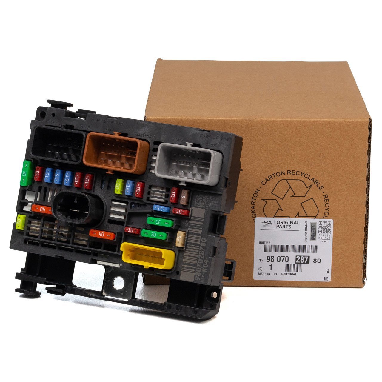 Peugeot 307 1.6 Hdı Motor İçi Sigorta Kutusu Orjinal Psa Marka 9807028780