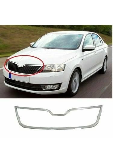 Skoda Rapid Panjur Çerçevesi Nikelajlı İthal Marka 2013 Model Sonrası 5JA8536072ZZ