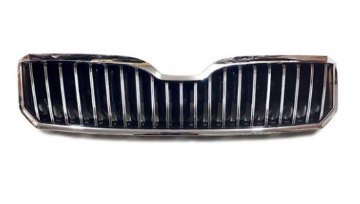 Skoda Super B Panjur ( Nikelajlı Izgara ve Nikelajlı Çerçeve ) İthal Marka 2013 / 2015 Model Arası 3T0853668B9B9