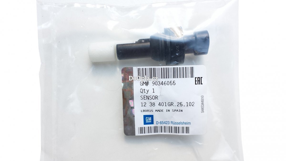 Opel Astra H Cam Su Depo Sensörü Gm Orjinal 1238401-90346055